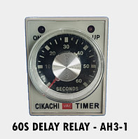Реле времени AH3-1 (РВЛ-С) 0-60с 220V AC