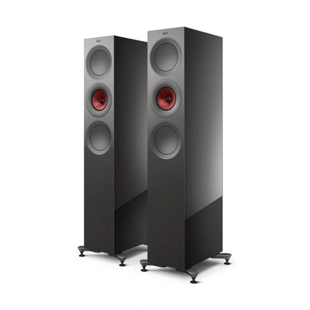 Напольная акустика KEF R7 Meta титан (пара)