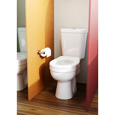 Унитаз-компакт детский Каспер SANTEK, сиденье голубое