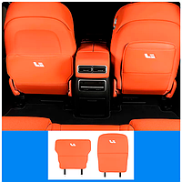 Защитная накладка на спинку сиденья Lixiang L7 (Белый) Lixiang L7, 2 шт., Lixiang, L7, Модельный, Новое, Накидка на сидение, Оранжевый