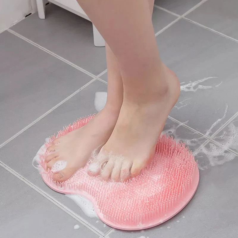 Силиконовый коврик-щетка для массажа ступней и спины - фото 6 - id-p114864030