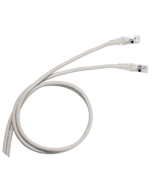 Патч-корд Legrand 051637 U/UTP кат5е PVC 2м сер., фото 1