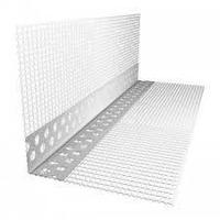 Уголок пластиковый с сеткой фасадный