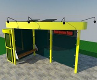 Остановочный комплекс 05 УСН 8601-0501-0105