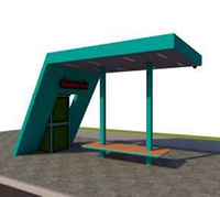 Остановочный комплекс 09 УСН 8601-0501-0109