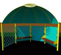 Остановочный комплекс 15 УСН 8601-0501-0115