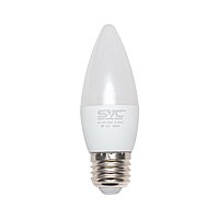 Эл. лампа светодиодная SVC LED C35-9W-E27-3000K  Тёплый C35-9W-E27-3000K