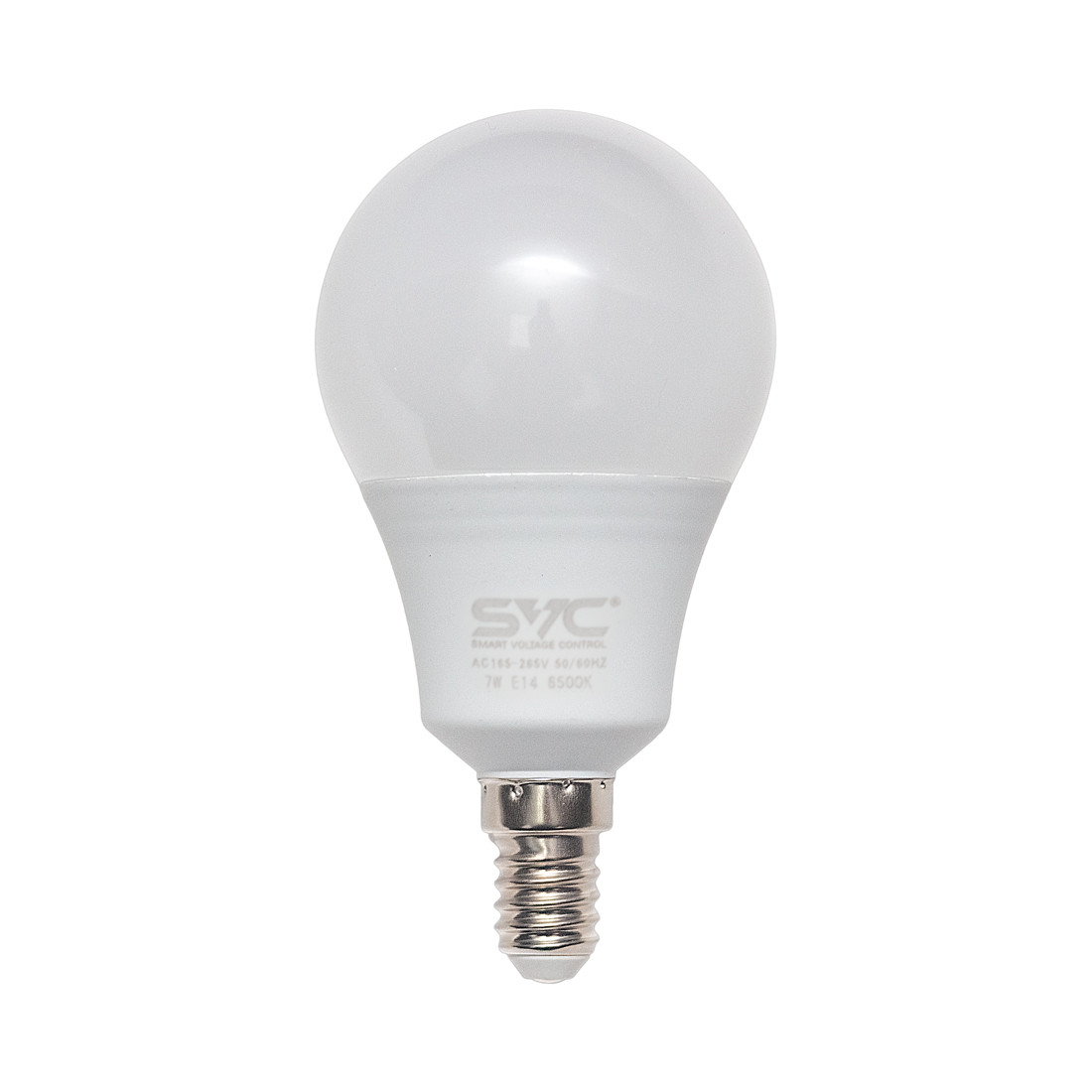Эл. лампа светодиодная SVC LED G45-7W-E14-6500K  Холодный G45-7W-E14-6500K
