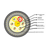 Кабель оптоволоконный ОКБ-0 22-12П-7кН, фото 2