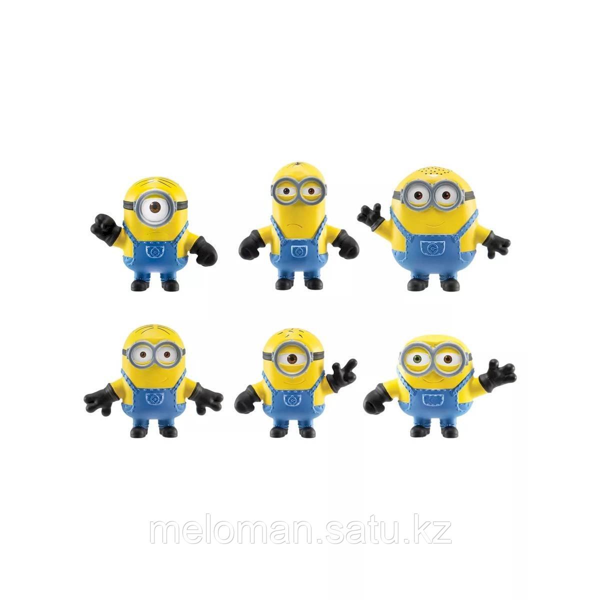 Goo Jit Zu: Minions. Игровой набор из 6 фигурок Миньоны (мини) - фото 1 - id-p114879558