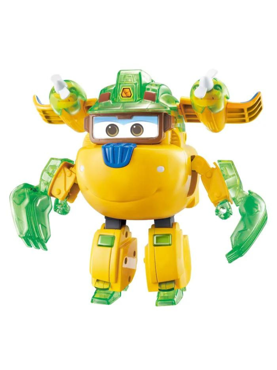 Трансформер Super Wings Донни Делюкс Защитник мира