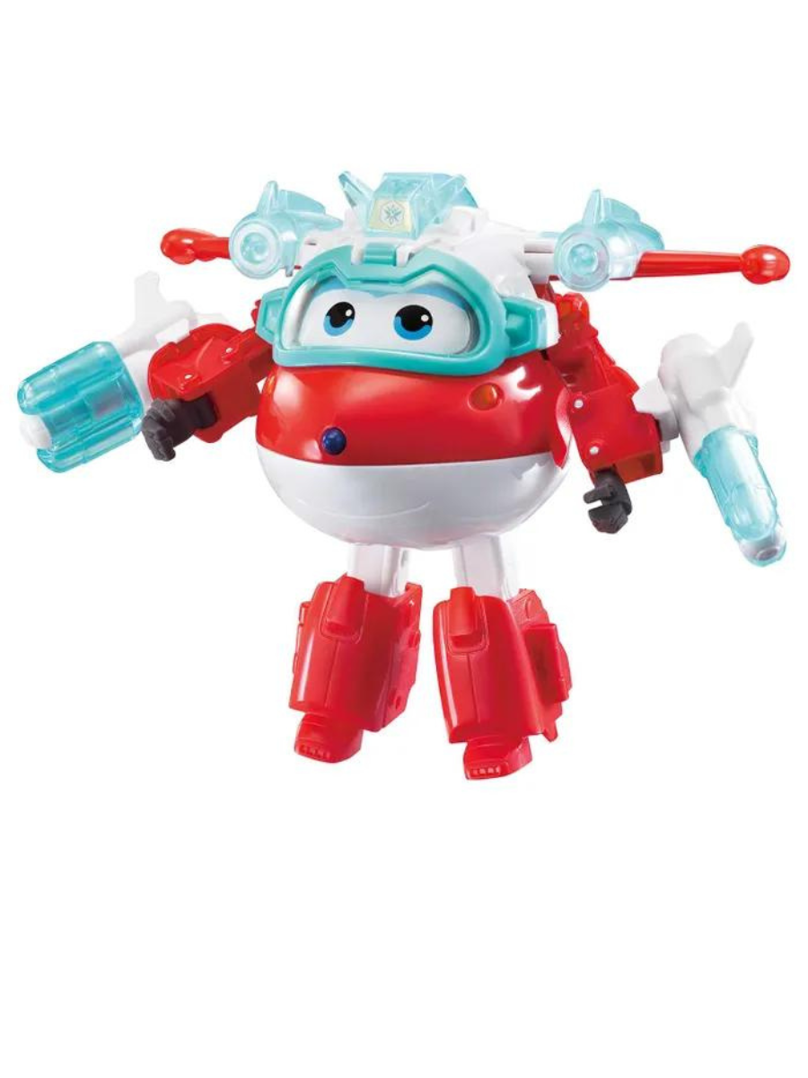 Набор Super Wings Трансформер Джетт и 3шара