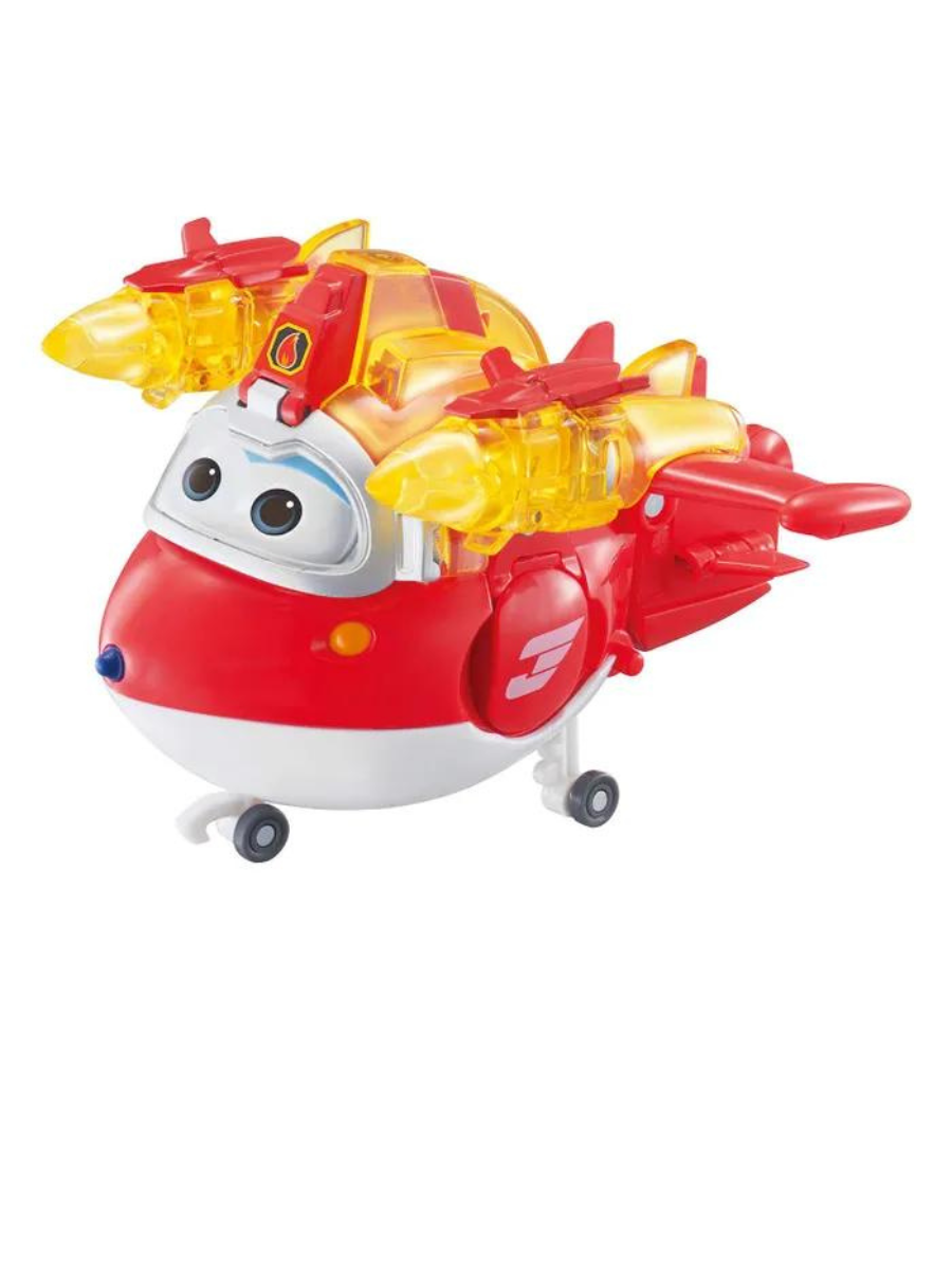 Набор Super Wings Трансформер Джетт и 3шара