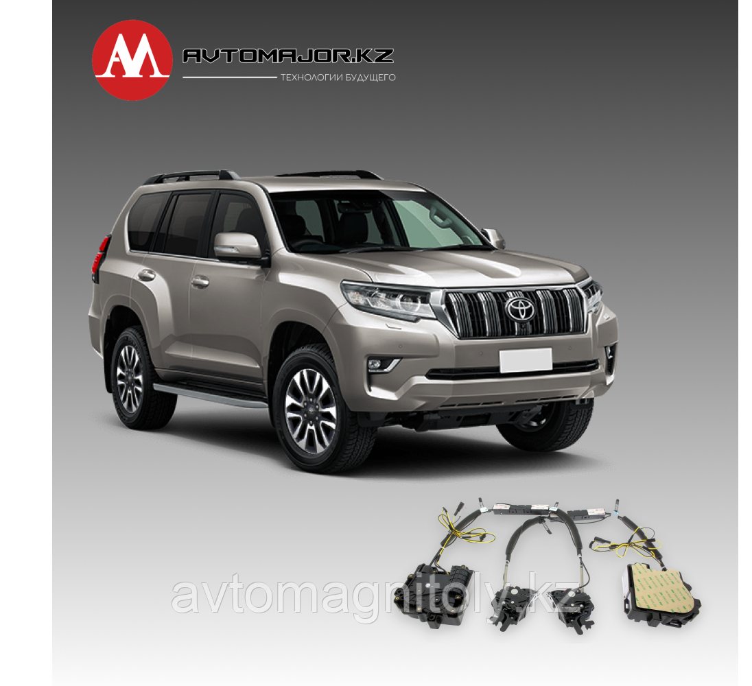 Доводчики дверей(присоски) Toyota Land Cruiser Prado 150 2009-2017 - фото 1 - id-p111716874