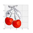 Брошь из серебра с эмалью SOKOLOV 94040245 покрыто  родием, фото 3