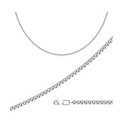 Цепь из серебра с алмазной гранью SOKOLOV 968140454 серебро с родием, бисмарк