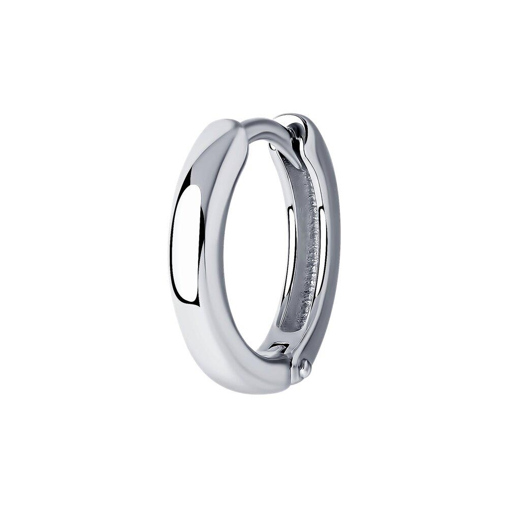 Серьга из серебра SOKOLOV 94170127 серебро с родием коллекц. SKLV, фото 1