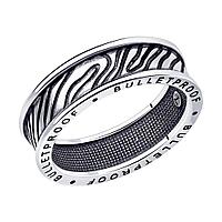 Кольцо из серебра SOKOLOV 95010204 чернение