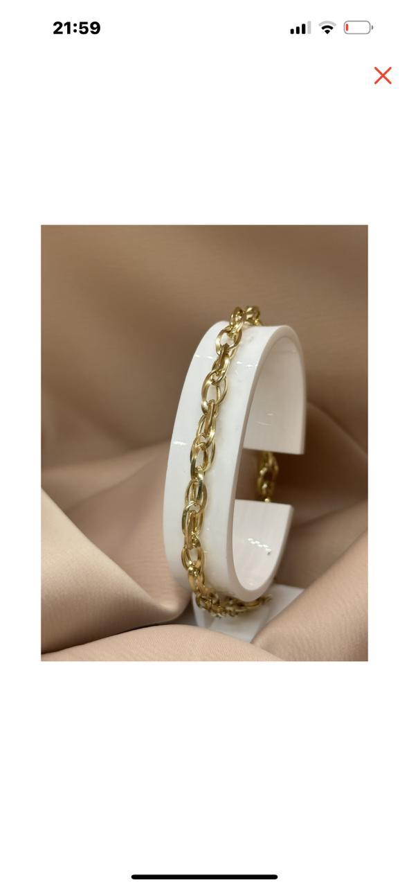 Золотой браслет в подарок для дорогих женщин - фото 1 - id-p114881780