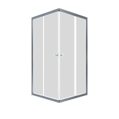 Душевая шторка ТРИТОН "Вента-Хром" 900х900х1850 мм, квадратная (1 место)