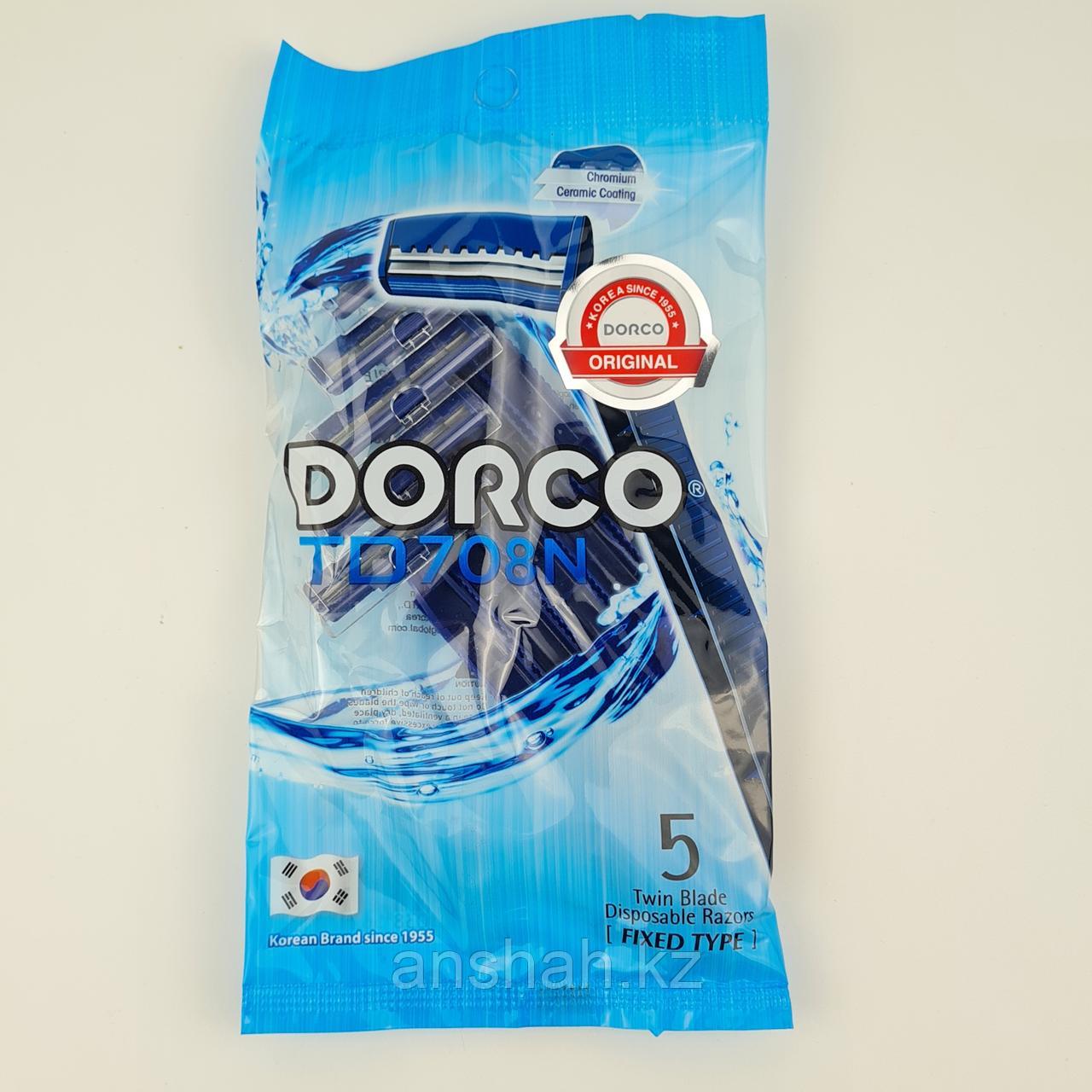 Одноразовые станки "Dorco", 5 шт