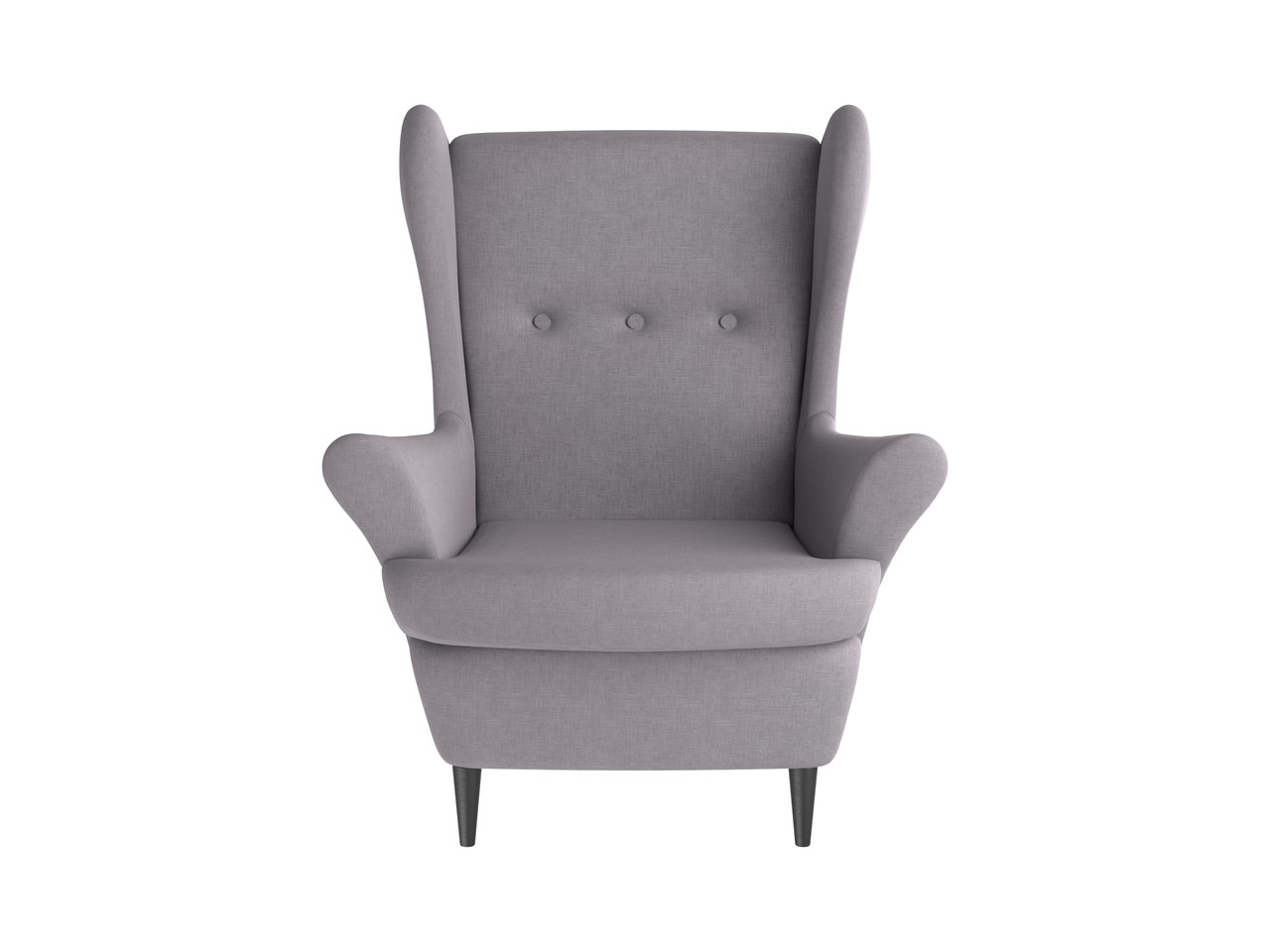 Кресло ТОЙВО (TOIVO, ткань TWIST 19), серый - фото 2 - id-p114883661