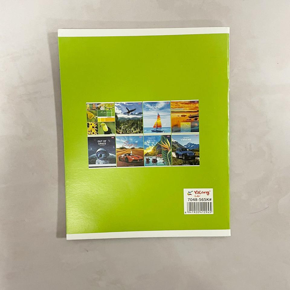 Тетрадь общая 48 листов Yalong зеленая - фото 4 - id-p114884038