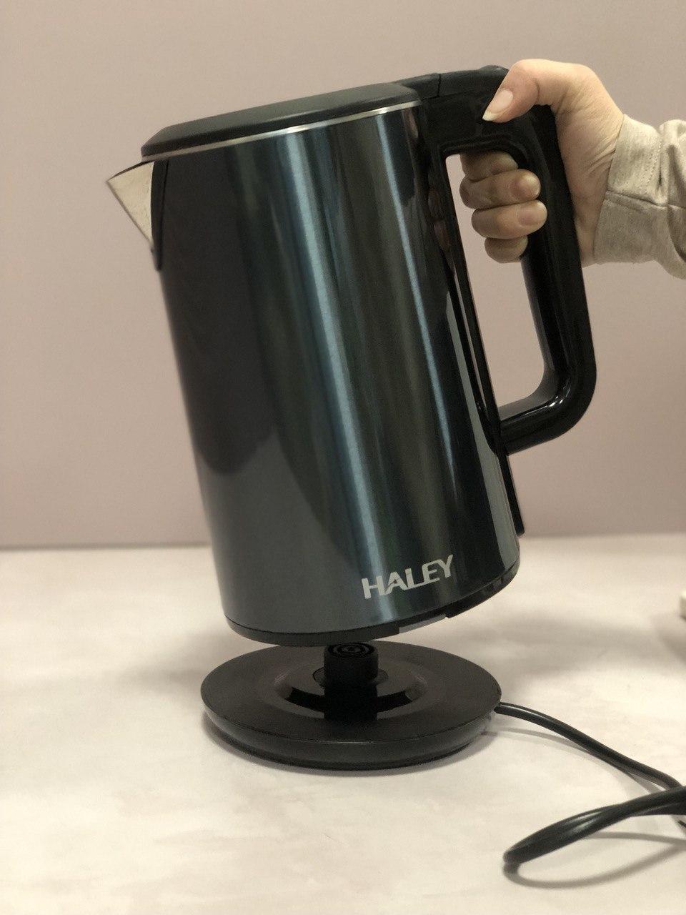 Электрический чайник металлический корпус 2.2 л Haley HY 8867 - фото 10 - id-p106015808