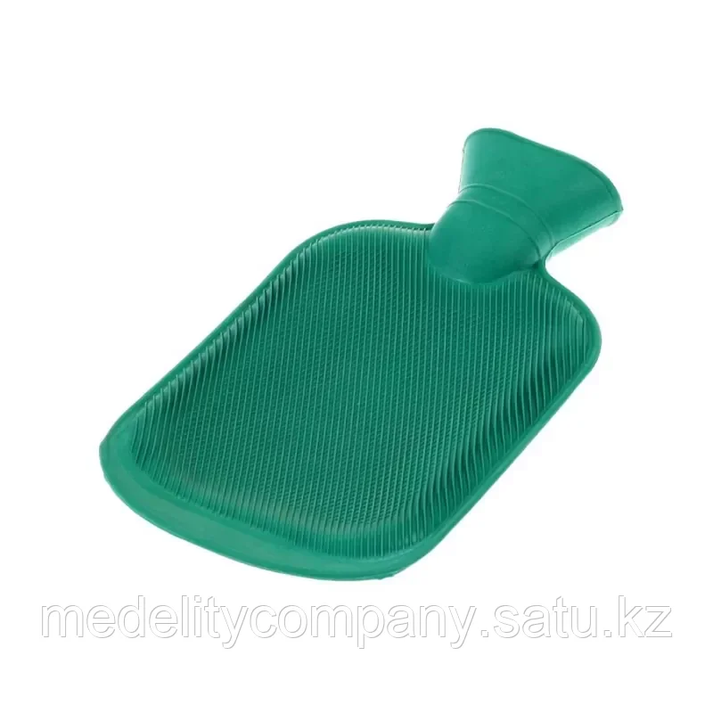 Грелка резиновая Beehotex® №1, 2000мл, зеленая, индивидуальная упаковка - фото 1 - id-p114884139