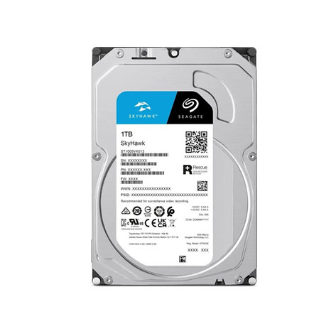 Жесткий диск Seagate SkyHawk ST1000VX013 HDD 1Tb 2-018355, фото 2