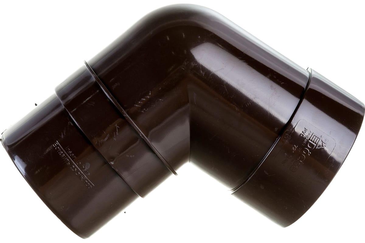 Колено 72, Docke Premium, цвет шоколад(RAL 8019) - фото 2 - id-p114884426