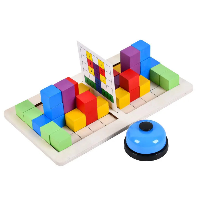 Настольная игра-головоломка - Цветные кубики - фото 4 - id-p114884540