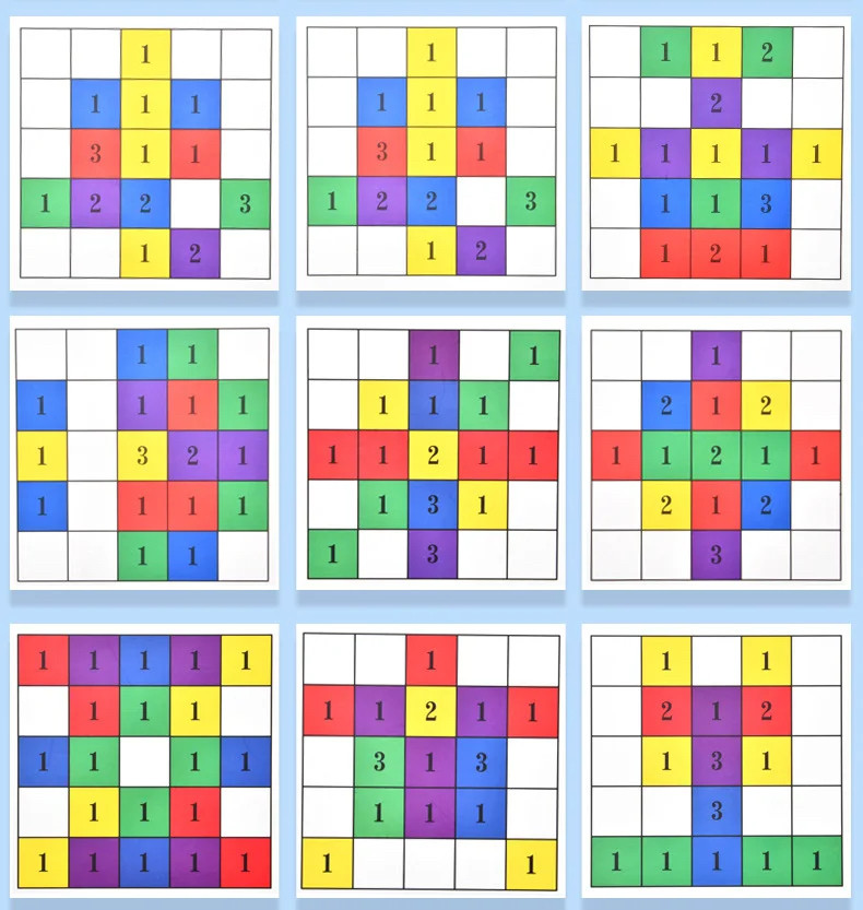 Настольная игра-головоломка - Цветные кубики - фото 6 - id-p114884540