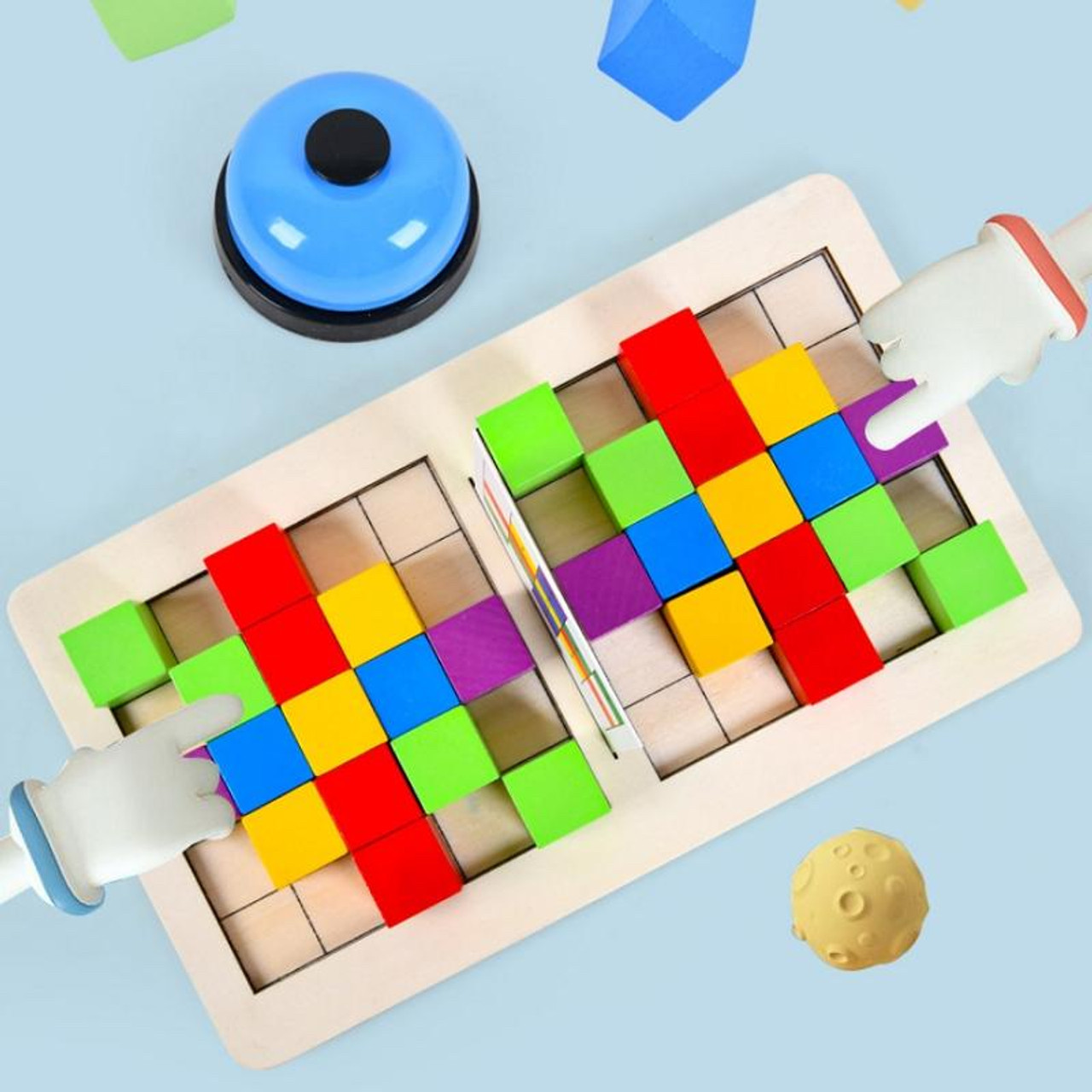 Настольная игра-головоломка - Цветные кубики - фото 8 - id-p114884540