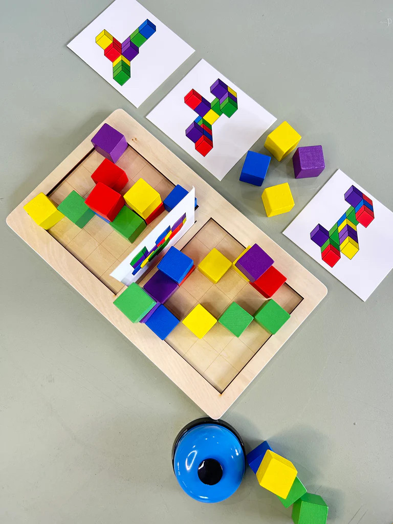 Настольная игра-головоломка - Цветные кубики - фото 10 - id-p114884540
