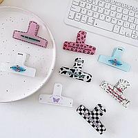 Зажим для бумаг "Pretty" 73*47мм