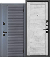 Двери входные 7,5 см БОСТОН БЕТОН СНЕЖНЫЙ ЦАРГА 960