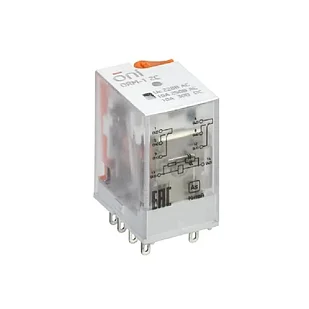 Реле интерфейсное ORM-1 2C 220В AC с LED и тест. кнопкой ONI ORM-1-2C-AC220V-L-B NEW