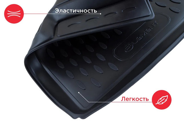 Коврик в багажник для Kia Ceed хэтчбек (2018-2024), фото 3