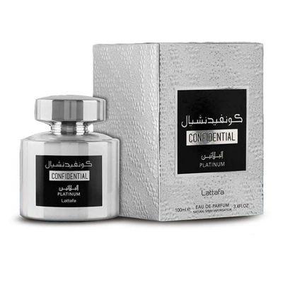 Lattafa Perfumes Confidential Platinum парфюмированная вода 100 мл тестер - фото 1 - id-p114889021