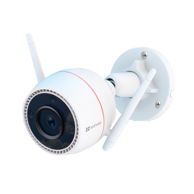 Камера видеонаблюдения H3C 4MP WiFi с микрофоном, динамиком и сиреной цветная ночью