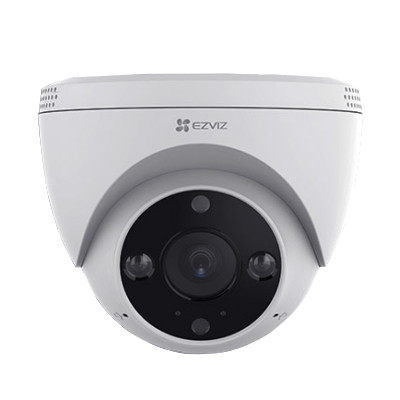 Камера видеонаблюдения H4 2K EZVIZ 3МП WiFi купольная с микрофоном и динамиком уличная цветная ночью - фото 1 - id-p114889884