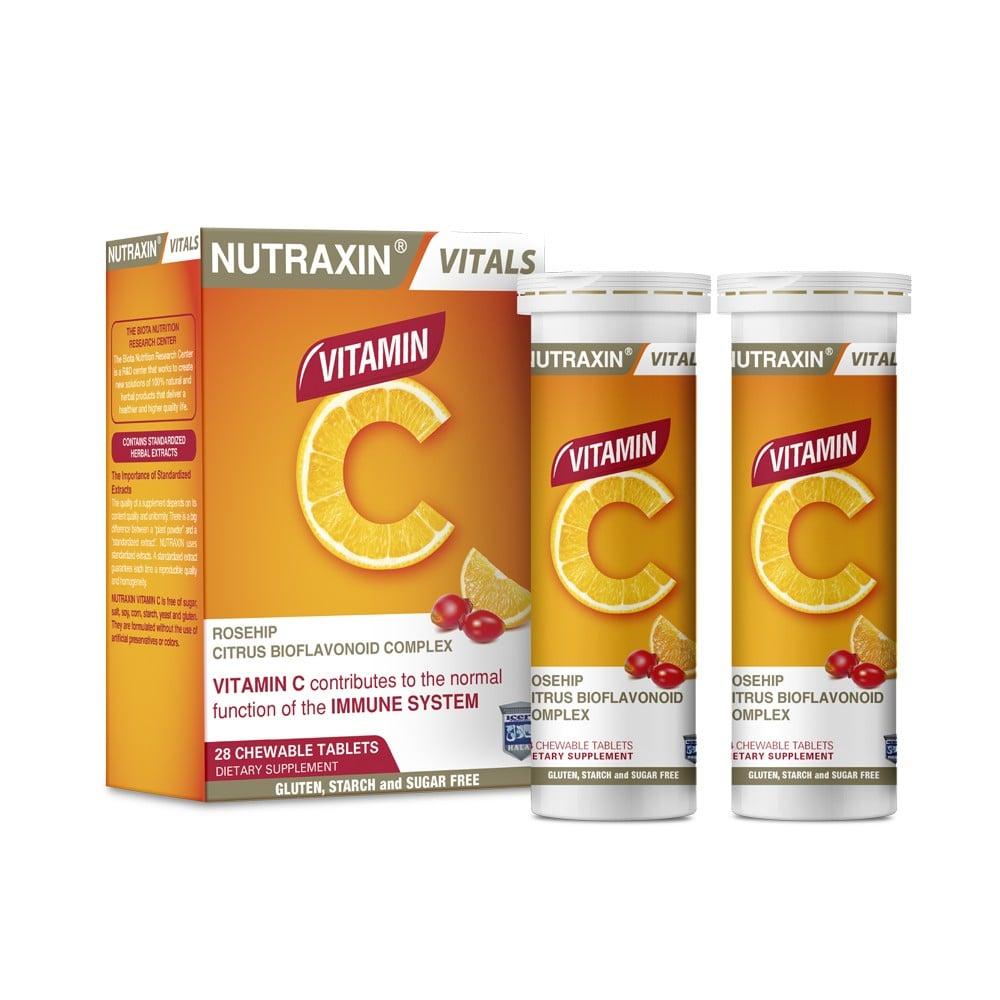 Жевательные таблетки Nutraxin Vitamin С - фото 1 - id-p114890262