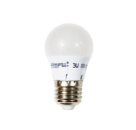 Лампа LED E27 Стандарт 3W NW - фото 1 - id-p114890841