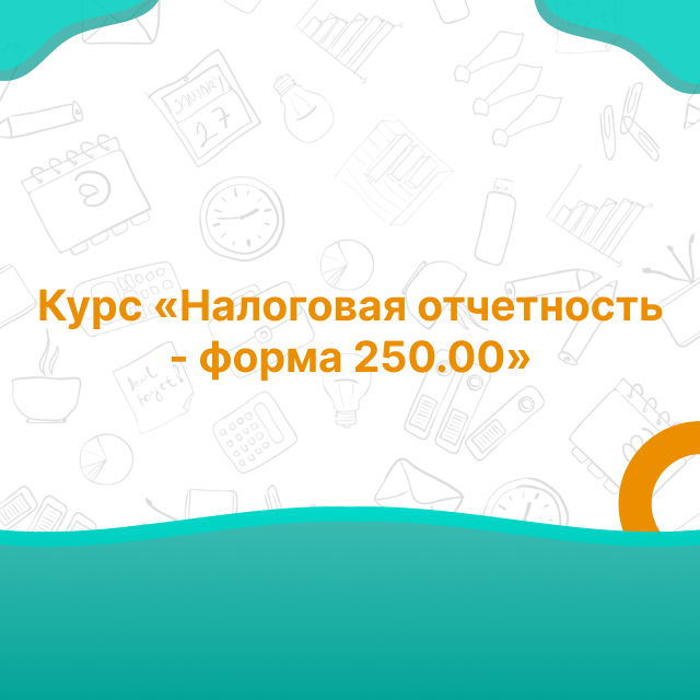 Курс «Налоговая отчетность - форма 250.00»