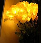 Цветы пион 60 см Желтый, фото 2