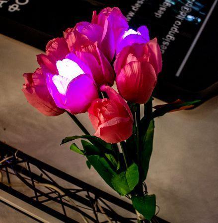 Цветы тюльпан 60 см Розовый - фото 2 - id-p114892409