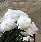 Цветы роза 60 см Белый, фото 2