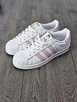 Кроссовки Adidas Superstar ЛЮКС сапасы