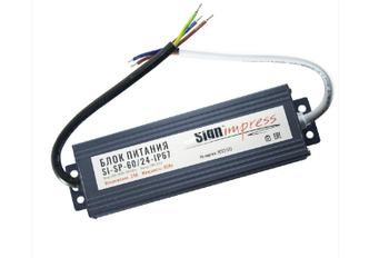 Блок питания SignImpress 60W 24V IP67